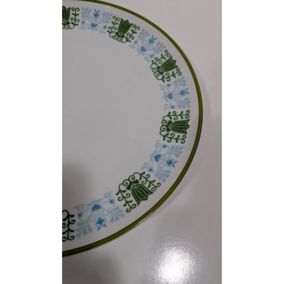 Amcrest Lancaster Japan Floral Green Blue Dinner Plate Vintage Ceramic Tableware - Picture 3 of 9